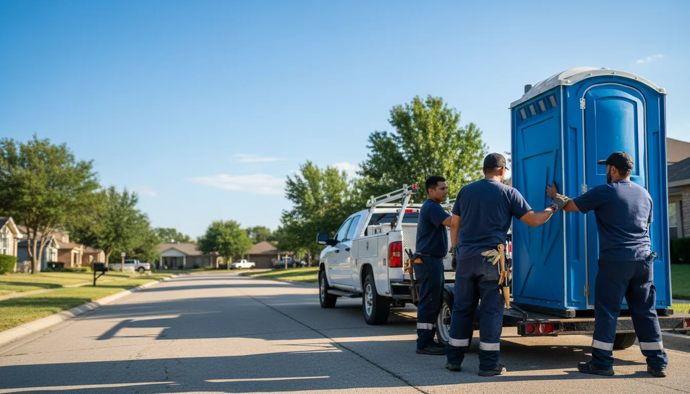 Portable Toilet Rental in Hornbeck, LA near me